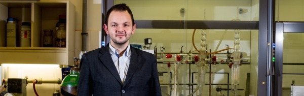 Dr. Michael J. Bojdys  received this grant endowed with up to 1.5 Million Euro to promote basic research on functional nanomaterials beyond graphene in the next five years. Photo: Petr Jan Juračka