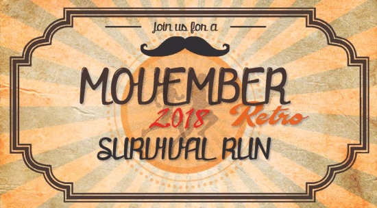 Movember Retro Run se letos poběží u Bolevecké koleje popáté